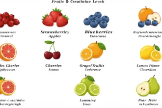 list of fruits to reduce creatinine level
