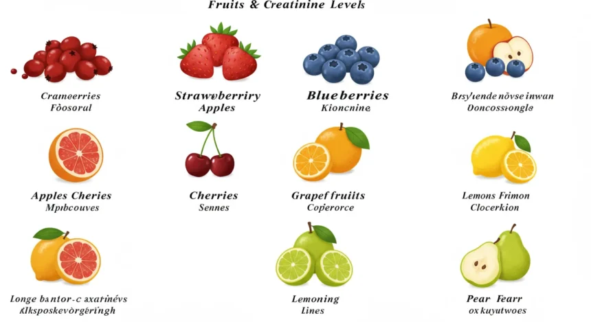 list of fruits to reduce creatinine level