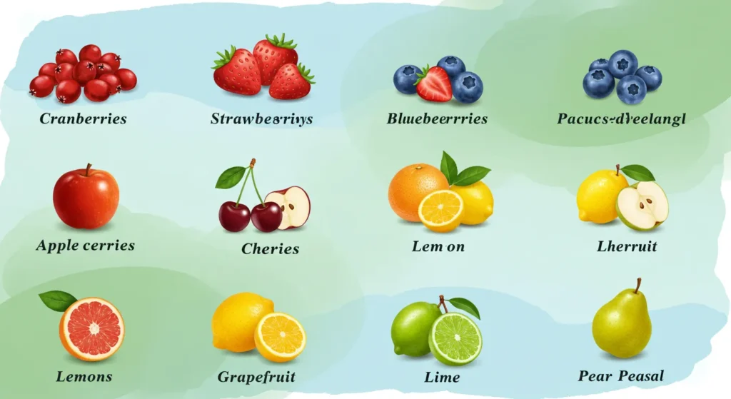 list of fruits to reduce creatinine level