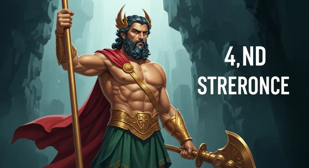 who is the 2nd strongest greek god