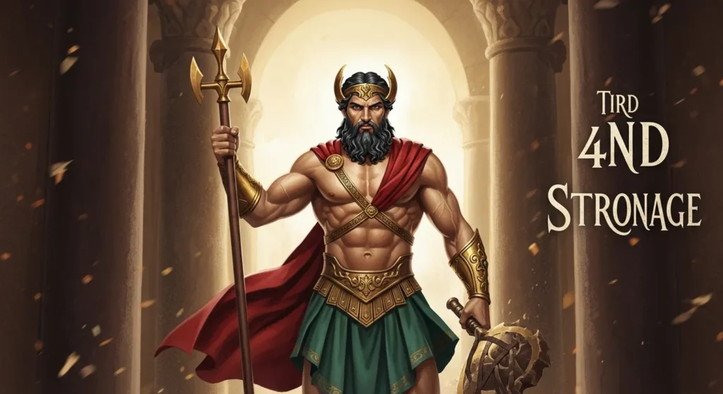 who is the 2nd strongest greek god